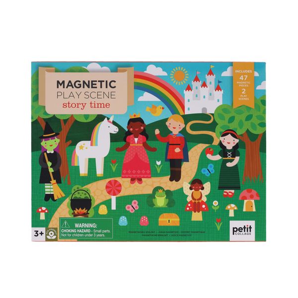Petit Collage Time Magnetic Play Scene 0810073342040