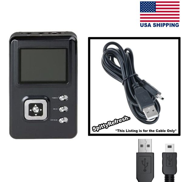 HiFiMAN HM-601 Slim Portable Audio Player USB Cable Transfer Charger Replacement