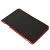 On Par Premium Golf Scorecard Holder - Crocodile, Black/Red