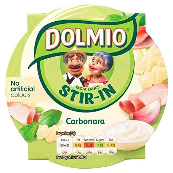 Dolmio Stir-in Carbonara Pasta Sauce 150g - Pack of 2