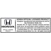 Au-TOMOTIVE GOLD Rectangular Wave Key Ring for Honda Ridgeline (Silver)