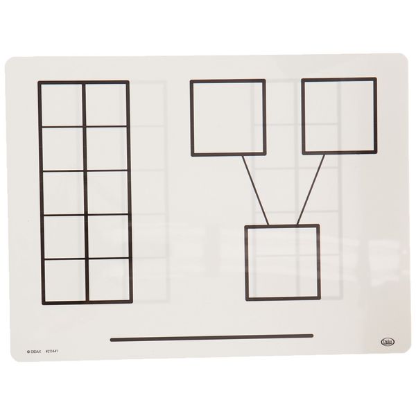 Didax Educational Resources Write & Wipe Ten-Frame Mats (211441)