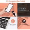 Tera Mini 1D 2D QR Wireless Barcode Scanner, Waterproof Shockproof Pocket Scanner, 3-in-1 BT & USB Wired & 2.4G Bar Code Reader Portable Image Scanner Work with iOS, Windows, Android 1100D