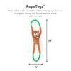 Zippy Paws Ropetugz Bear Game Dog Toy