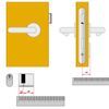CISA 08220.02.0 – Medium Cylinder Oval 38 mm