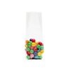 We Can Source It Ltd - Clear Cellophane Block Bottom Bags - 100 Pack - 4.5" x 8.5" x 1.75" - Transparent, Solid Bags
