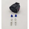 1J0973202 2 PIN PLUG CONNECTOR 1J0 973 202 FOR VW WASHER BOTTLE SENSOR