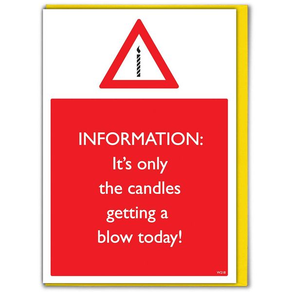 Blow Candles Greeting Card