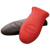 LODGE ASHHM11 Mini Silicone Hot Handle Holder, Black, Inoxidable