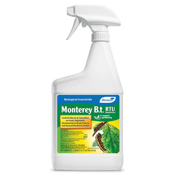 Monterey B.T. Biological Insecticide RTU - 32oz