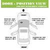 For E150 E250 E350 E450 UPGRADED METAL Rear Left Hinge Door Lower Latch Cable