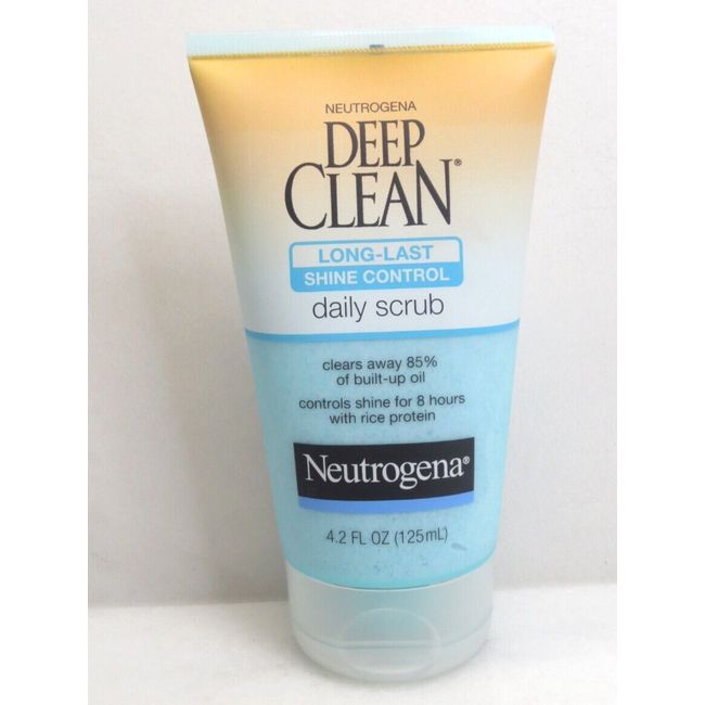 NEUTROGENA DEEP CLEAN SHINE CONTROL DAILY SCRUB 4.2 OZ