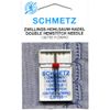 Schmetz Double Hemstitch (Wing) Sewing Machine Needle, Size: 100 - 2.5mm Gap (2.5/100)