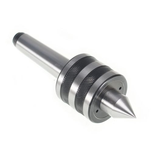 mitoharet MT3 Medium Duty Live Center Taper 3MT Triple Bearing CNC Lathe Hardened to 61-65 RC for High Speed Turning CNC Work