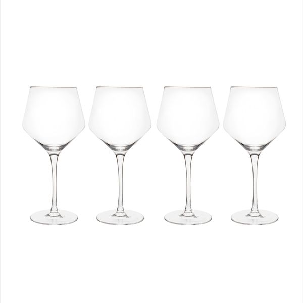 Set of 4 Red Wine Glasses - 23 Oz