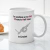 CafePress Crochet Phd Mug 11 oz (325 ml) Ceramic Coffee Mug