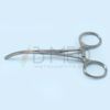 DeBakey Ring Handled Bulldog Clamp Curved 4 3/4" Cardiovascular Instruments