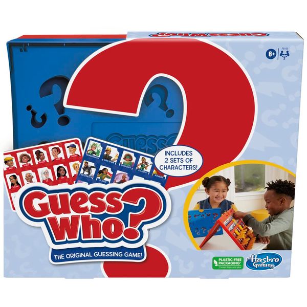 Guess Who? Original Guessing Board Game for Kids, Family Time Games for 2 Players, Gifts for Kids aged 6 and Up