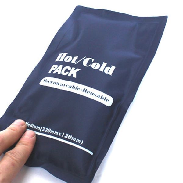 Gel Cold & Hot Packs 23 x 13 cm Reusable Warm or Ice Packs for Injuries, Hip, Shoulder, Knee, Back Pain – Hot & Cold Compress for Swelling, Bruises, Surgery