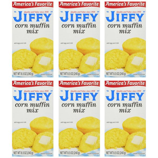 Jiffy Corn Muffin Mix, 8.5 oz, 6 pk