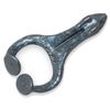 Z-Man Hard Leg FrogZ Bait, Black/Blue Flake, 4-Inch