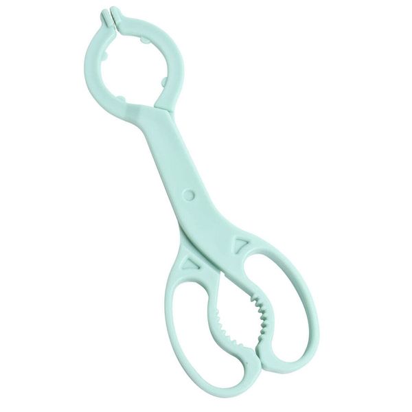 EXCEART Baby Bottle Tongs Silicone Baby Safety Bottle Holder Non-Slip Nursing Hot Bottle Nipple Pacifier Tong Baby Feeding Milk Bottle Clamp (Light Green)