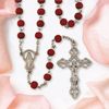 7mm Rose Scented Wood Rosary