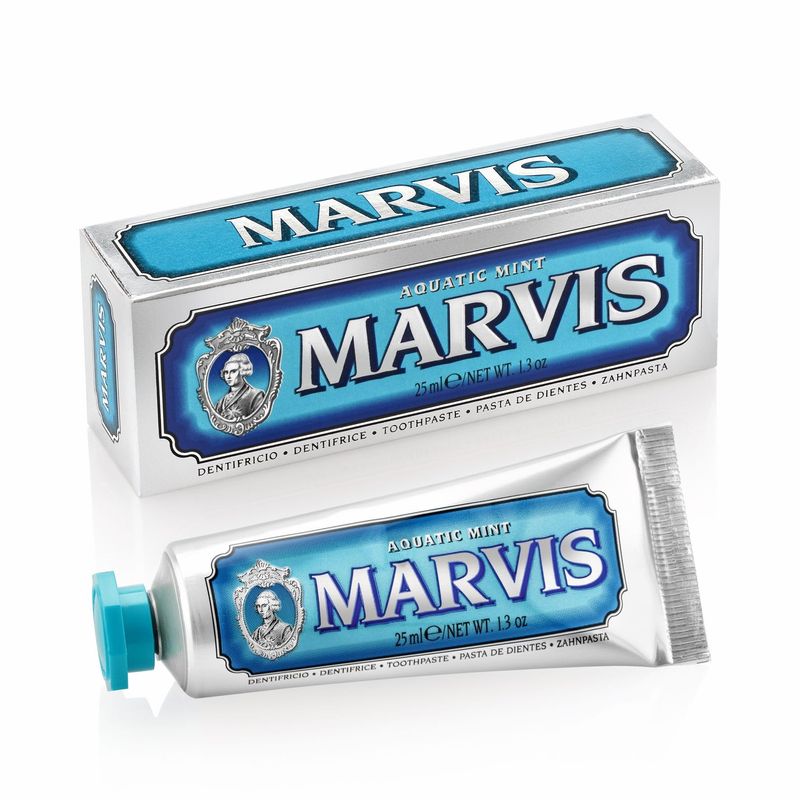 Marvis Aquatic Mint Toothpaste - 25 ml - Online Marketplace - EveryMarket