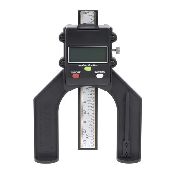 Trend Digital Depth Gauge, 60mm Jaw Opening, Precision Rebate & Groove Setting, GAUGE/D60