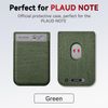 Voice Recorder Carrying Case for PLAUD NOTE, Compatible with PLAUD NOTE AI Audio Recorder, Portable Protective Case, Green