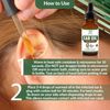 Organic Ear Oil for Ear Infection - Natural Eardrops for Ear Pain, Swimmer's Ear & Wax Removal - Kids, Adults, Baby, & Dog Earache Remedy - Ear Drops with Mullein, Garlic, Calendula Made in USA