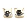 Drum Cufflinks, Music Cufflinks, Drumming Cufflinks, Musical Instrument Cufflinks