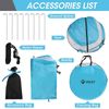 VILLEY 4 Persons Camping Tent Pop Up Tent Waterproof  Automatic Setup Easy Fold