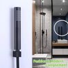 Wall Mount Handheld Shower Holder Bidet Sprayer Head Stand Bracket Matte Black