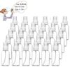 Travel Spray Bottles 30ml 1oz Clear Empty Fine Mist Plastic Set 30 Pack
