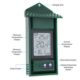 Greenhouse Thermometer - Max Min Thermometer for Greenhouse or Garden  Maximum and Minimum Temperatures Indoor Outdoor Greenhouse Accessories