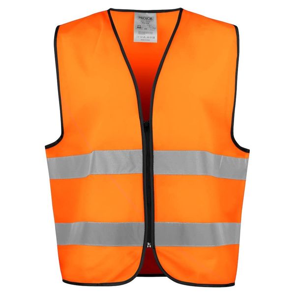 Projob - Hi-Vis Weste für Herren (Einheitsgröße) (Orange/Schwarz)