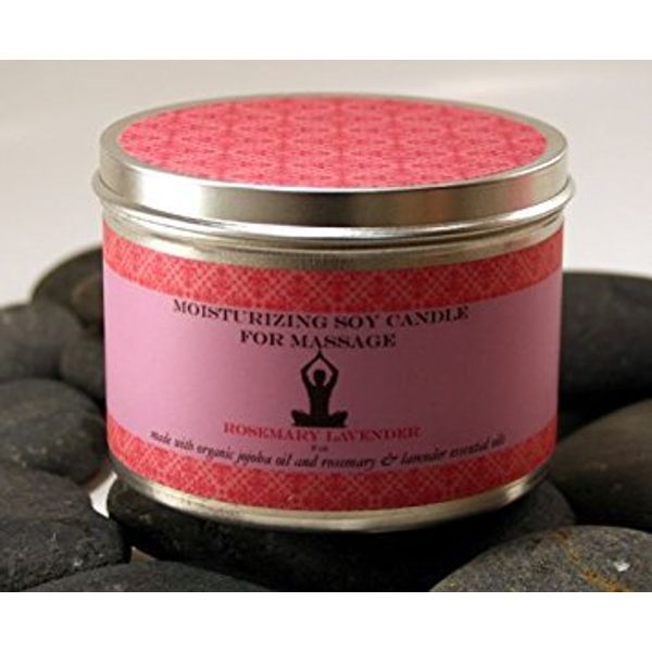 8 oz Zen Inspirations Moisturizing Candle for Massage Harmony