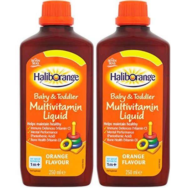 (2 Pack) - Haliborange - Baby and Toddler Liquid | 250ml | 2 PACK BUNDLE by Haliborange