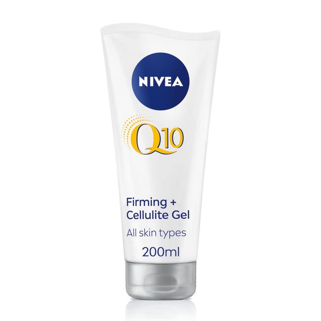 NIVEA Q10 Firming + Good-bye Cellulite Gel Cream, 200ml, Anti Cellulite Cream with Lotus Extract and Co-Enzyme Q10, Noticeable Results in 3 Weeks
