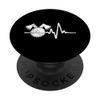 Funny Carpenter Woodworking Saw Heartbeat PopSockets Swappable PopGrip