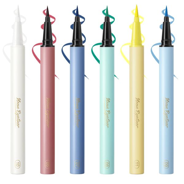ukiss Eyeliner Glitter Liquid Pearl Waterproof Ultra Fine (S13 Glitter Silver)