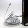 3.0m - white - 1 piece CAT.7 computer Ethernet cable network cable (raw cable) patch cable S-FTP LSZH PIMF 10GB s RJ45 plug Cat6a