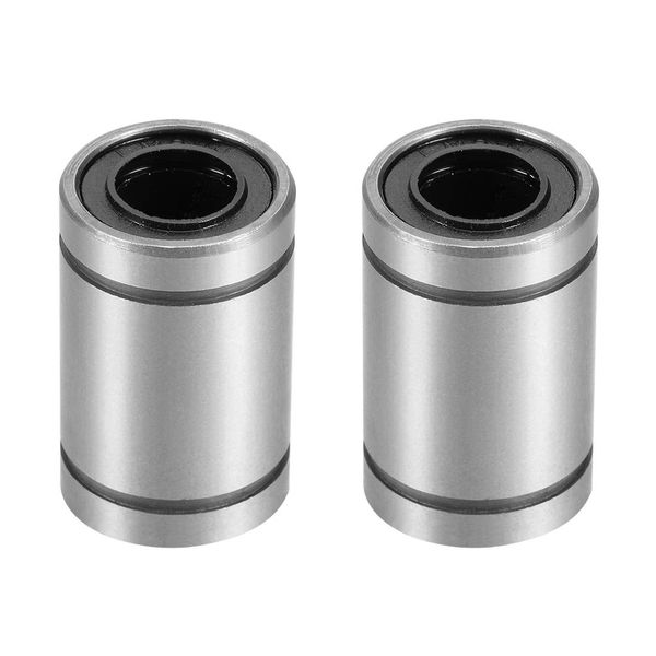 uxcell Linear Ball Bearings for CNC Machines 3D Printers LM8UU 0.3 inch (8 mm) Bore 0.6 inch (15 mm) Outer Diameter 0.9 inch (24 mm) Length 2pcs