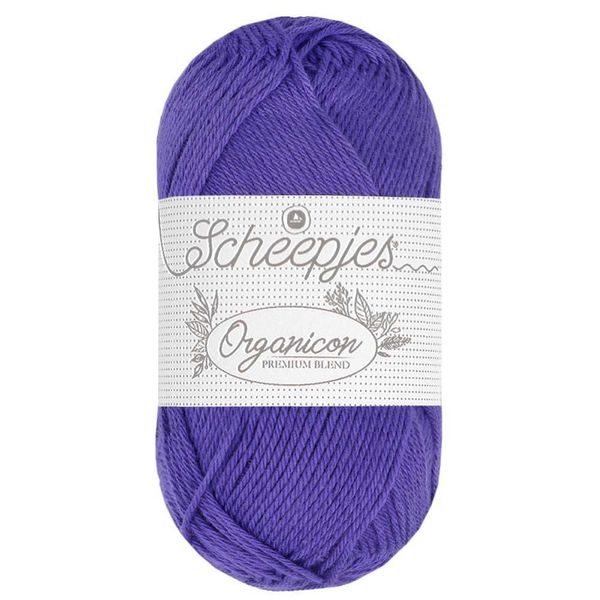 Scheepjes - Scheepjes Organicon 258 Violet Yarn - 1x50g