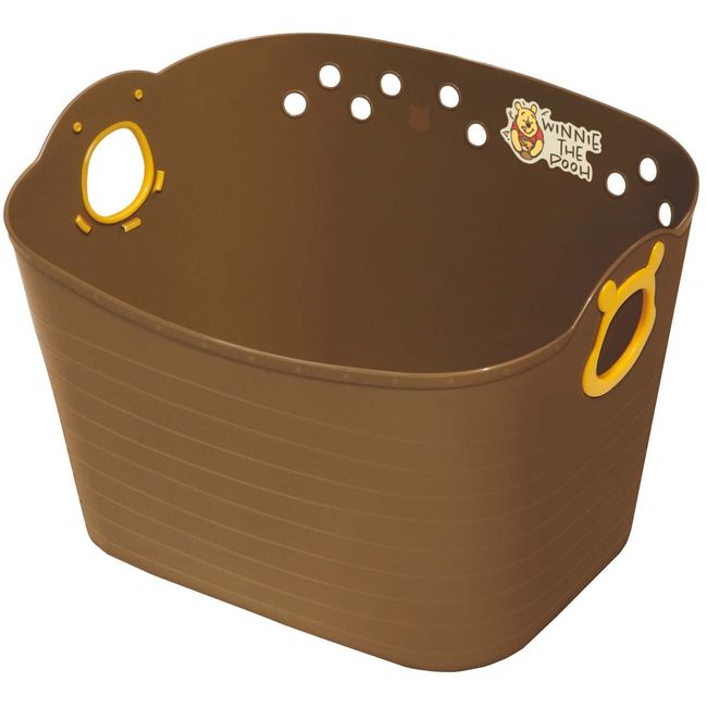 Nishiki Kasei Soft Bucket Winnie the Pooh Brown SQ16