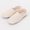 Babouche Canvas Medium Size Natural [ABE Home SHOES]