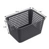 Sandmovie Gray Plastic Storage Baskets, 6 Packs