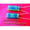 4 pc  -  1500uf  16v 105c low ESR vented electrolytic capacitors