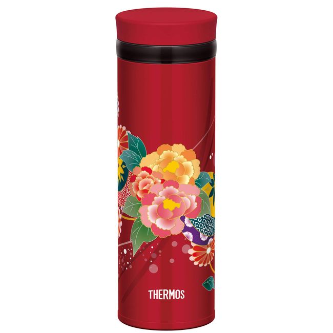 Thermos JNY-352 BTN Vacuum Insulated Portable Mug, 11.8 fl oz (350 ml), Button